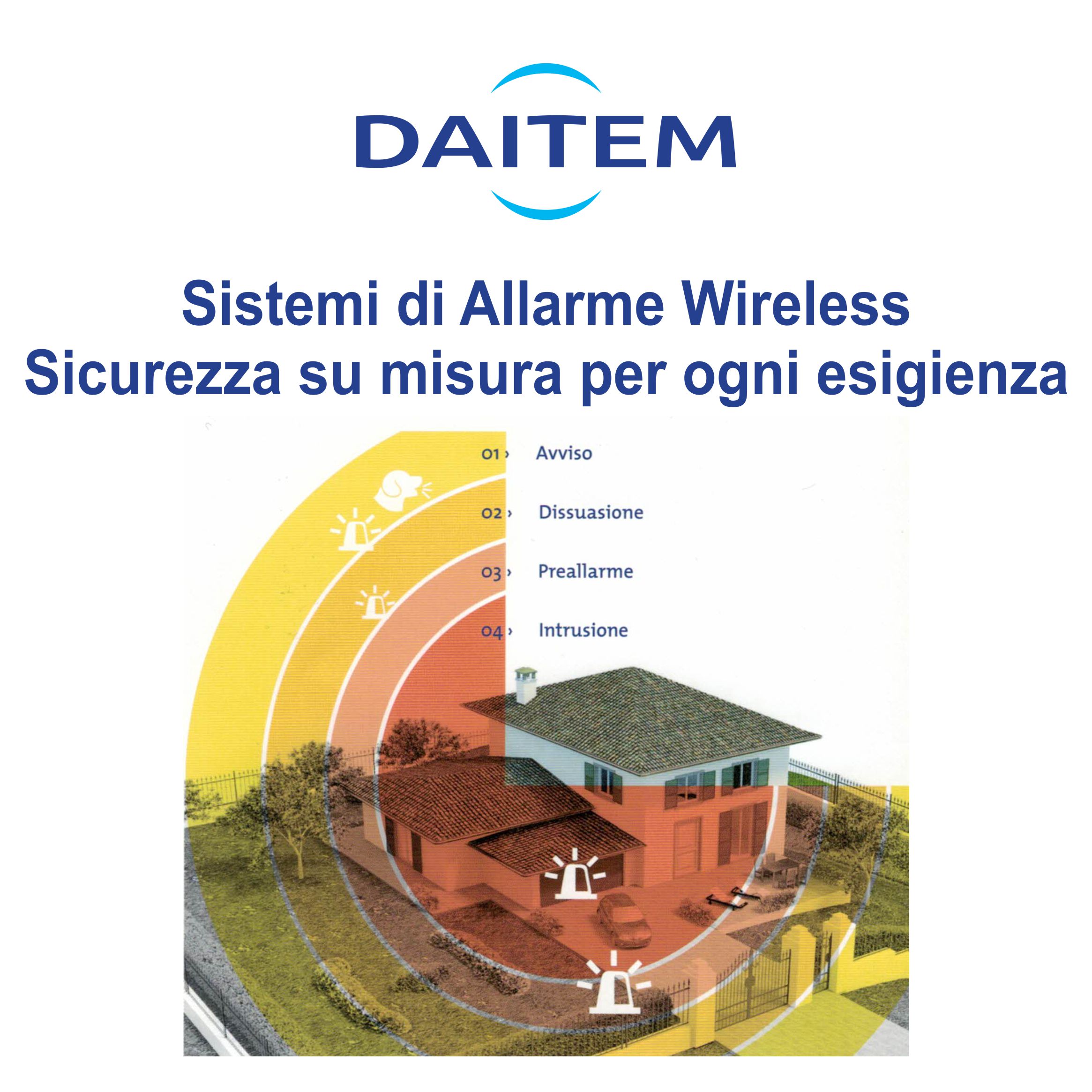 Antifurto DAITEM wireless