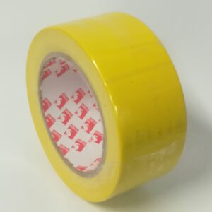 NASTRO SEGNALETICO GIALLO ADESIVO CALPESTABILE 5CM X 33METRI