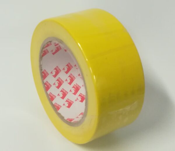 NASTRO SEGNALETICO GIALLO ADESIVO CALPESTABILE 5CM X 33METRI